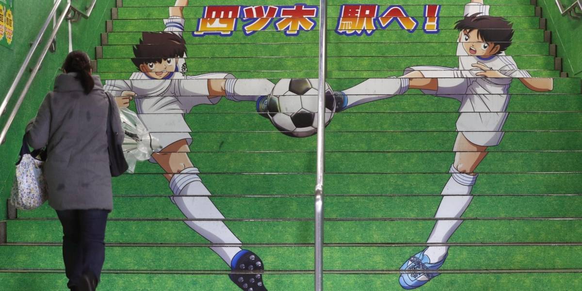 Estación de Metro de Tokio hizo un gran homenaje a los Supercampeones y Andrés Iniesta fue embajador principal