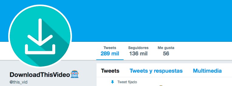 Bot Este sencillo método te permitirá descargar cualquier video de Twitter