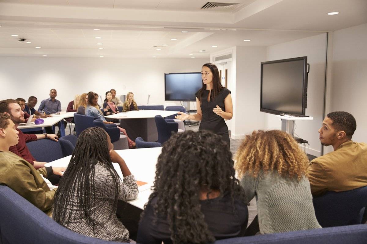 Aprender inglés, clase