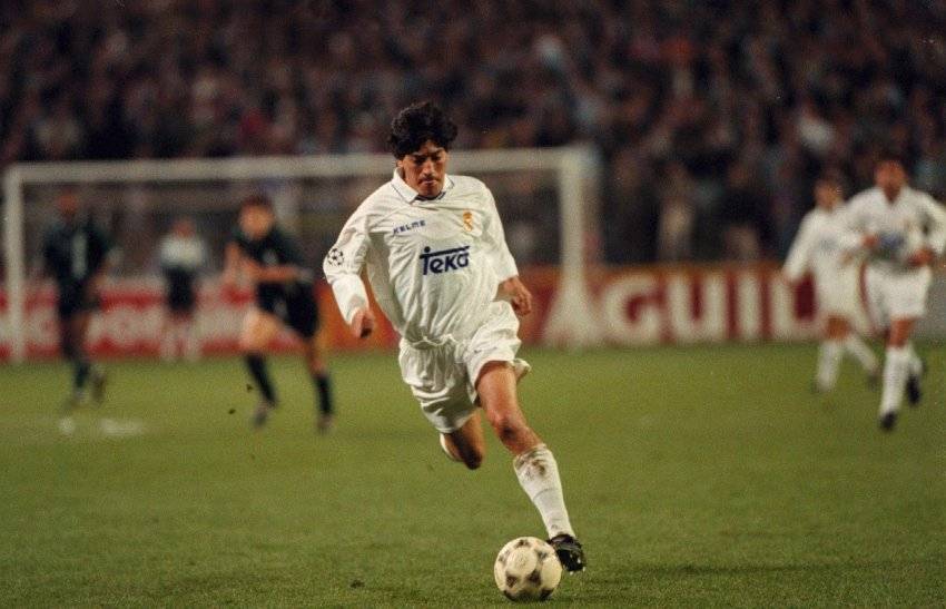 Iván Zamorano sufrió una dolorosa eliminación con el Real Madrid en la Copa UEFA 1994-1995 / Foto: Getty Images