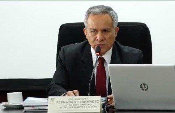 Fernando Fernández, contralor en funciones