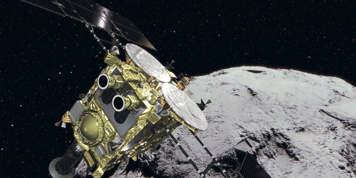 Sonda japonesa Hayabusa 2 bombardea asteroide para crear cráter artificial en su superficie