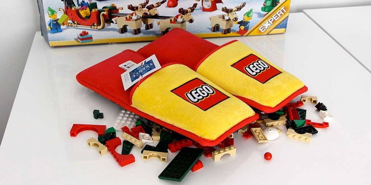 Pantuflas Lego