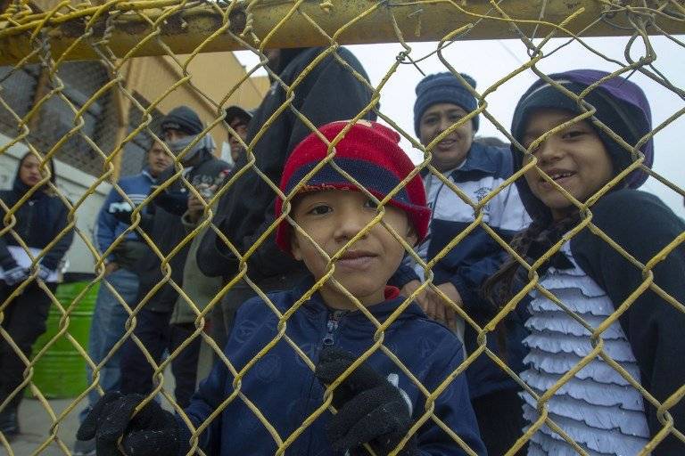 Niños migrantes