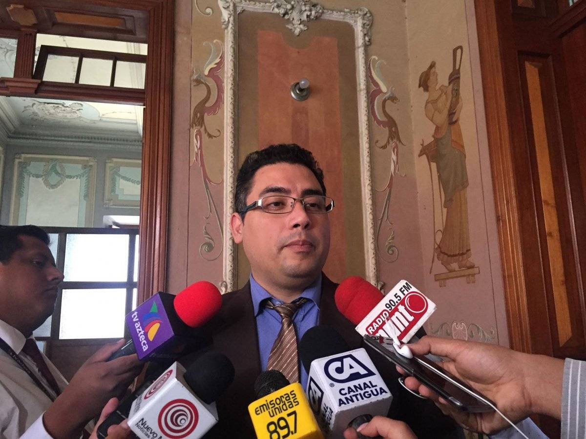 Geovanni Rodríguez, jefe de la Unidad de Fiscalización de Organizaciones Políticas del TSE