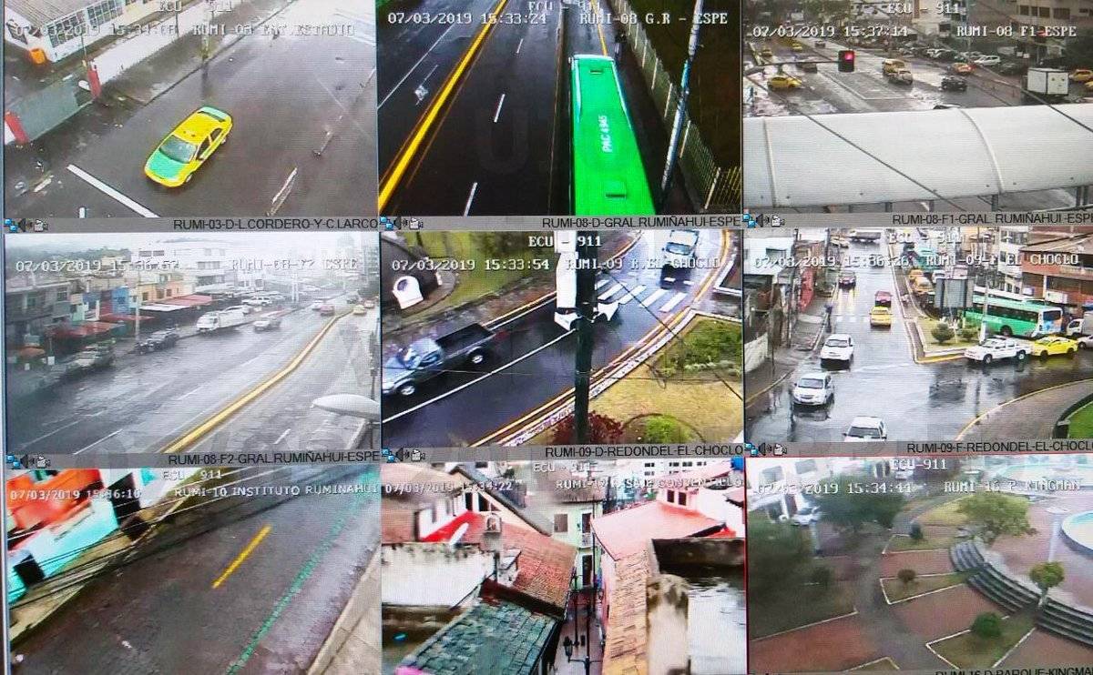 Lluvia en el Sangolquí