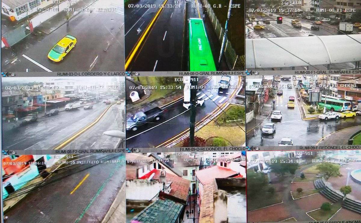 Lluvia en el Sangolquí