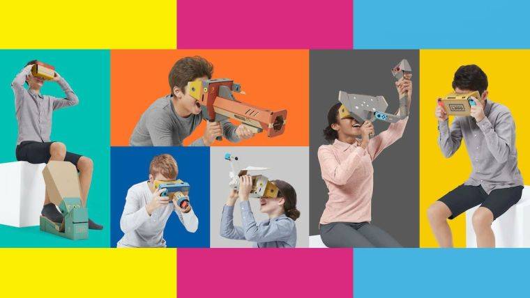Labo VR Nintendo quiere revivir el fracaso de Virtual Boy con el nuevo Labo VR