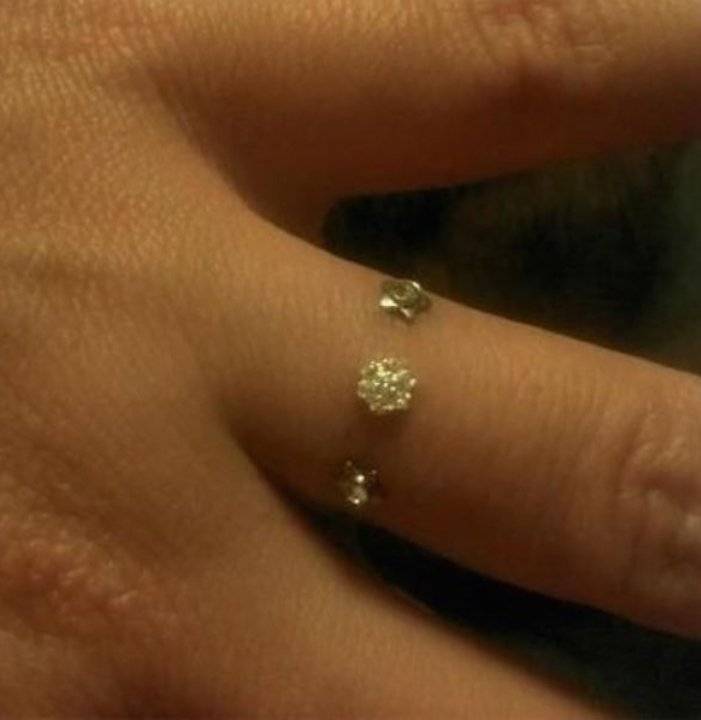 Los piercings nupciales están de moda