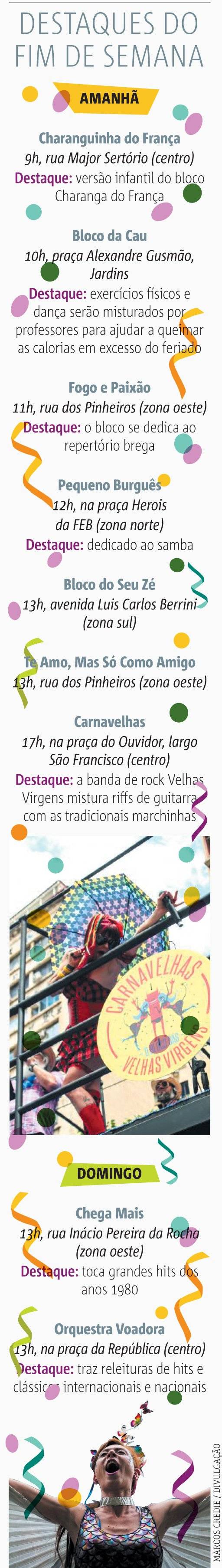 Pós Carnaval Programação