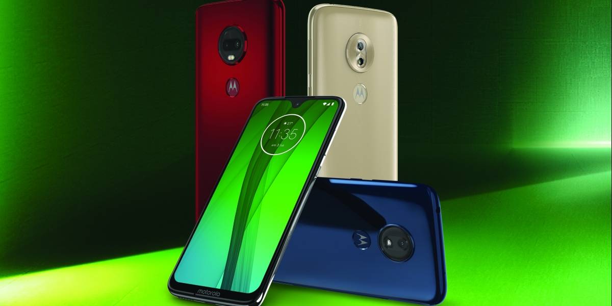 La familia Moto G7 ya llegó a Colombia con los cuatro equipos que lanzó recientemente la marca