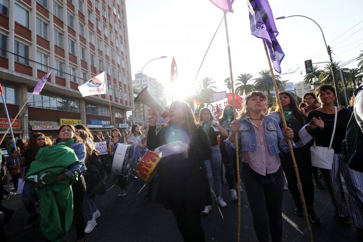 Marcha 8M Valparaíso