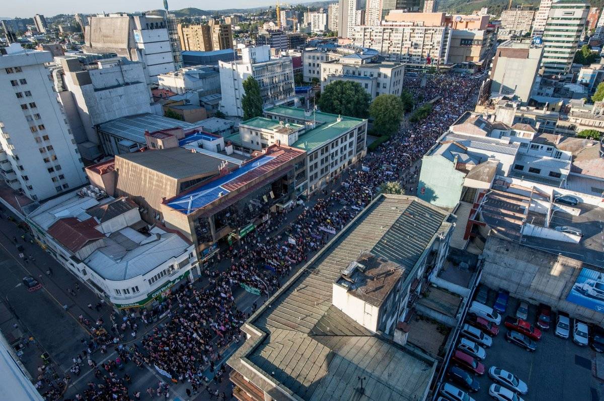 Marcha 8M Concepción