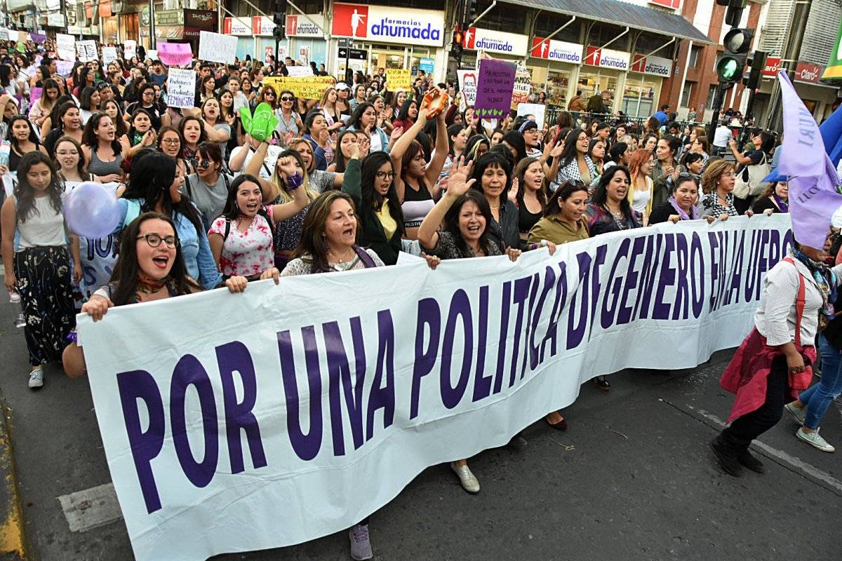 Marcha 8M Temuco