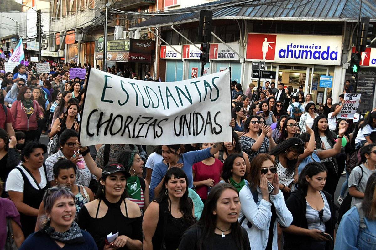 Marcha 8M Temuco