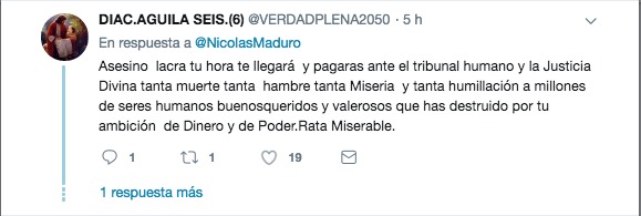 Críticas contra Maduro Críticas contra Maduro