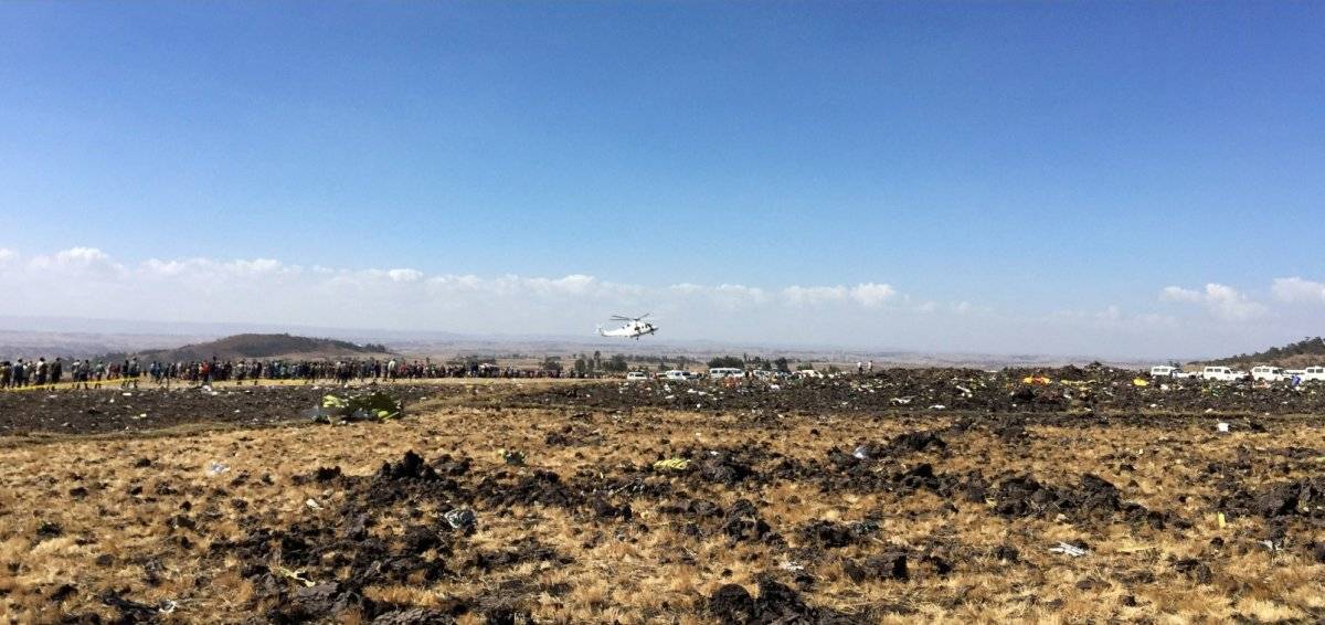 tragedia aérea en África
