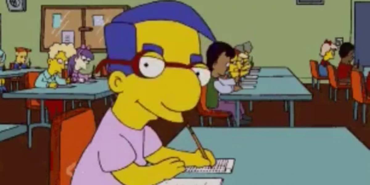 Internet tiene un nuevo reto basado en Los Simpsons: El Milhouse Challenge