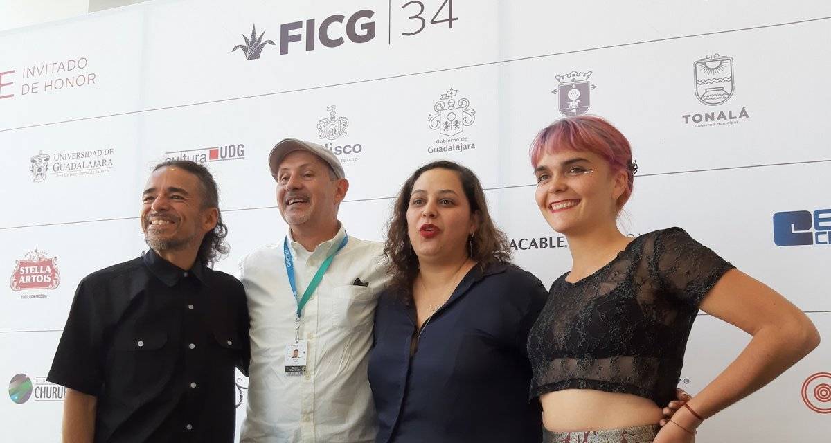 Rubén Albarrán y Camila Moreno en el FICG
