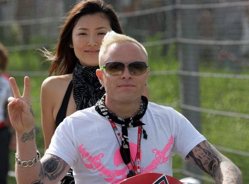Mayumi Kai y Keith Flint