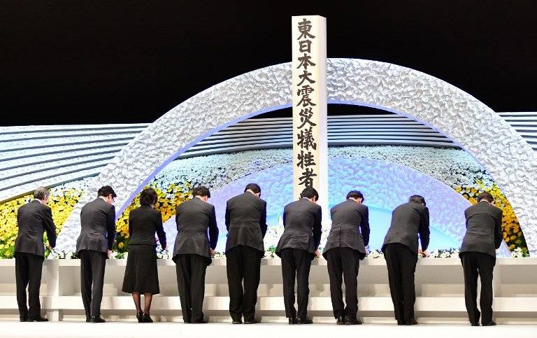 Conmemoran aniversario del terremoto en Japón