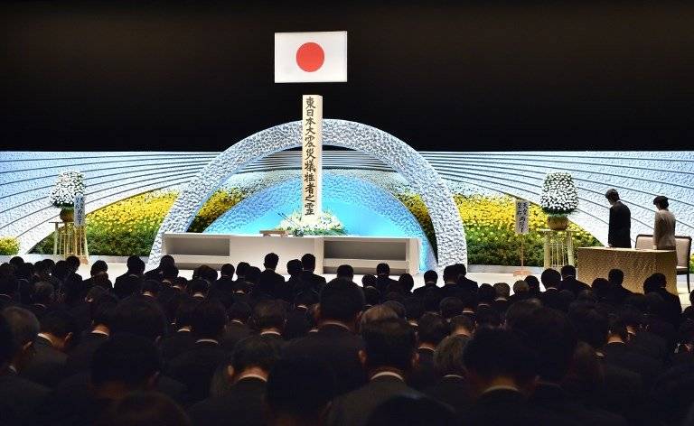 Conmemoran aniversario del terremoto en Japón