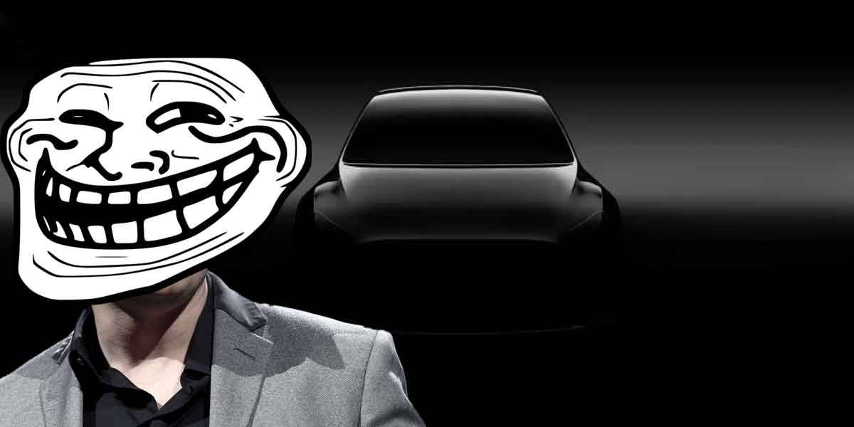 Elon Musk trolea todos con su foto del Tesla Model Y