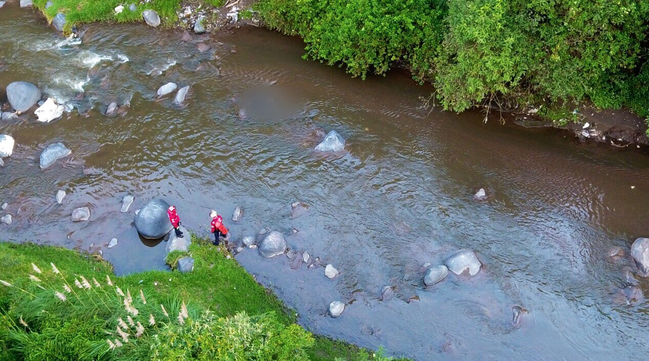 Bomberos rescatan cuerpo sin vida en sector del antiguo Puente del Chiche
