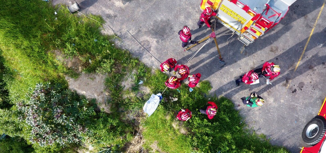 Bomberos rescatan cuerpo sin vida en sector del antiguo Puente del Chiche