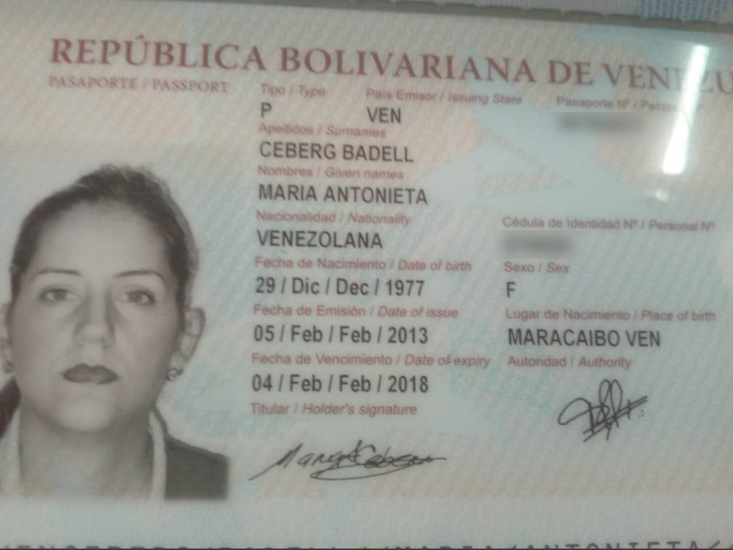 Familiar de Nicolás Maduro