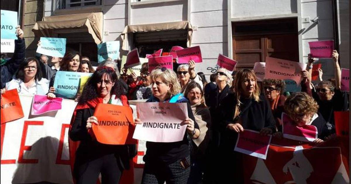 protesto tribunal italia