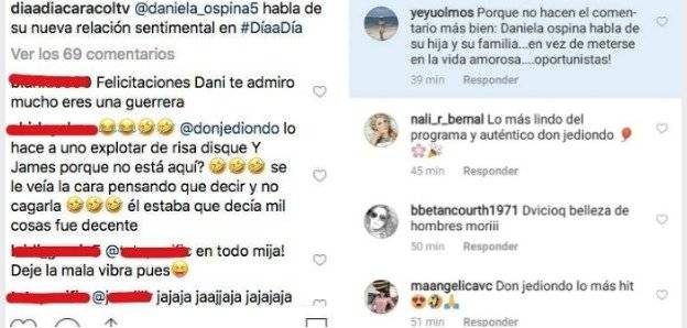 Captura de pantalla Instagram