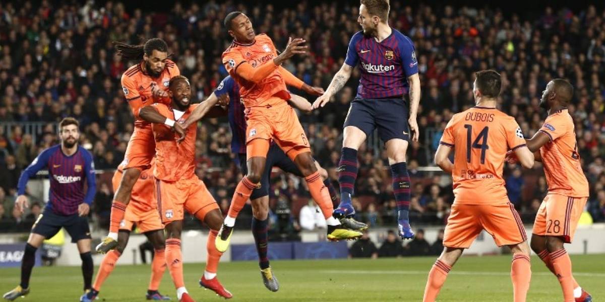 Resultado de imagen para barcelona vs lyon champions league 2019