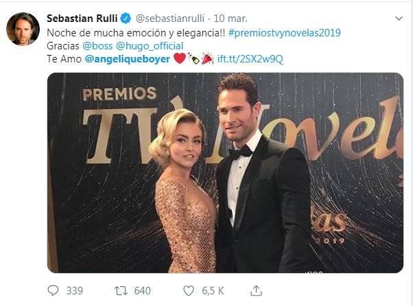 Sebastián Rulli error Twitter