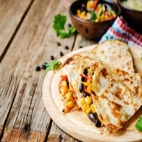 Tortilla con huevos para el desayuno