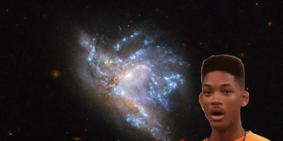 El telescopio Hubble tomó esta increíble imagen de dos galaxias chocando en la constelación de Hércules