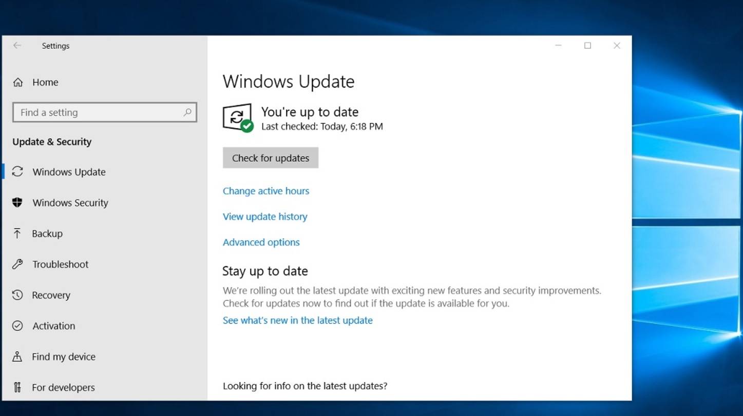 Windows Update Windows Update