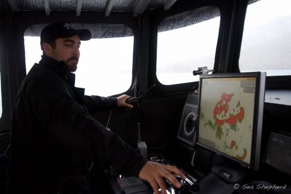 Locky MacLean, es capitán en la organización Sea Shepherd