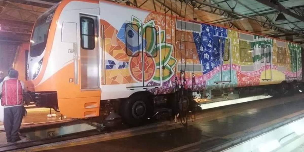 El Tren Toro del Metro de la CDMX se llamará Quetzalcoatl y aquí hay fotos filtradas