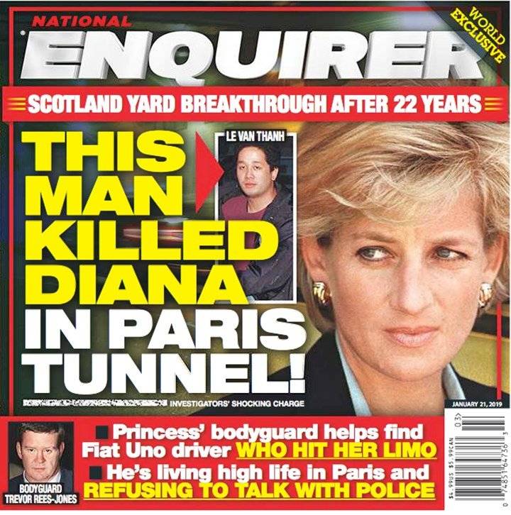 Responsable muerte princesa Diana