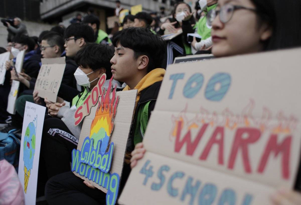 manifestación cambio climático