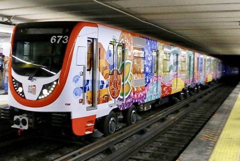 Los nuevos vagones del Metro