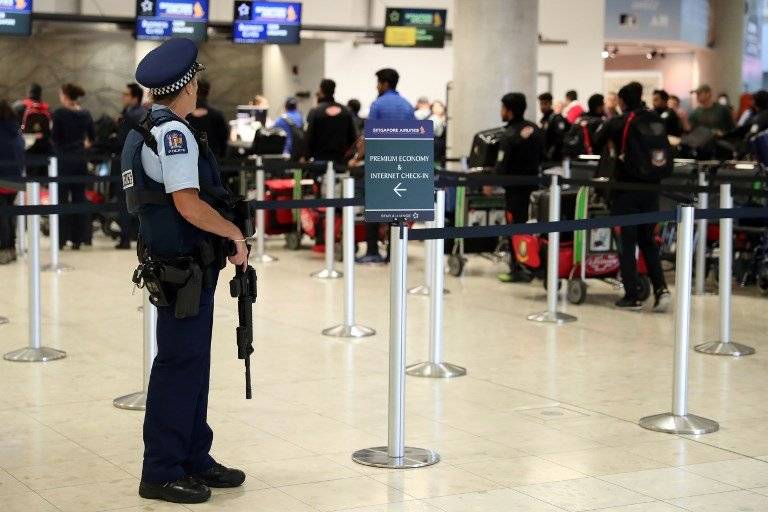 Aeropuerto de Nueva Zelanda