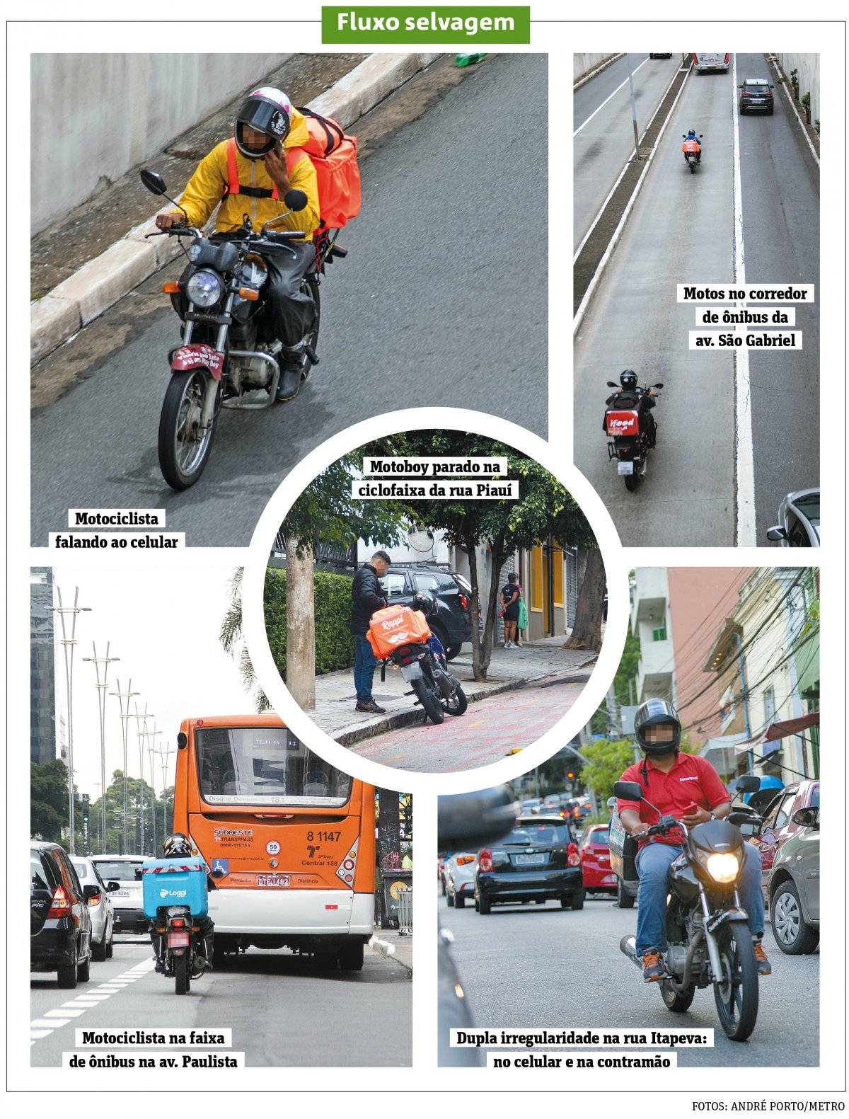 fotos motoboys