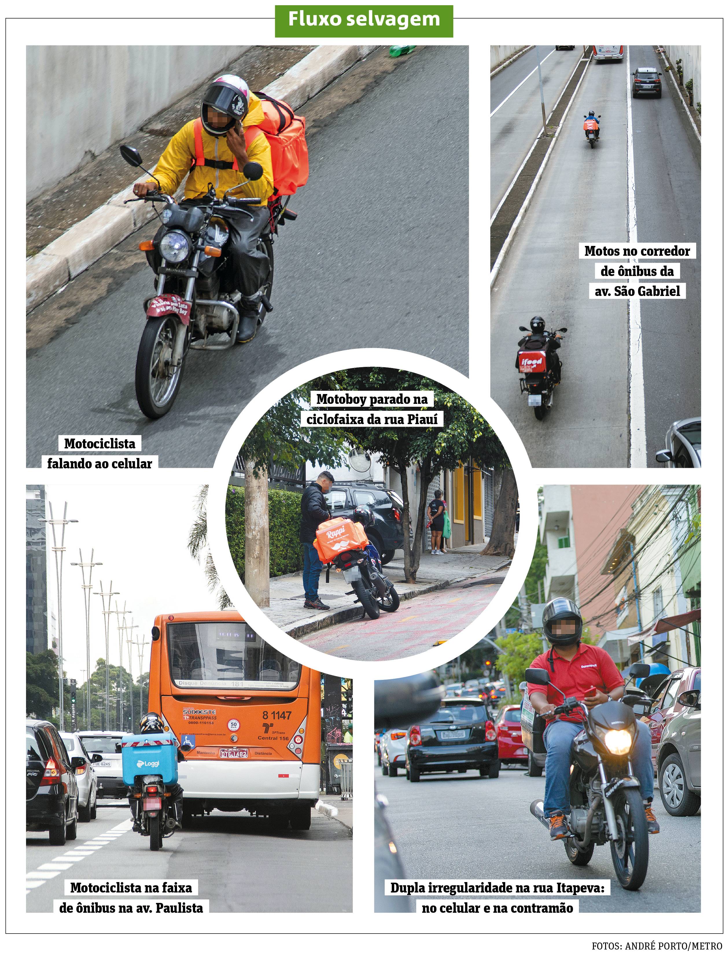 fotos motoboys