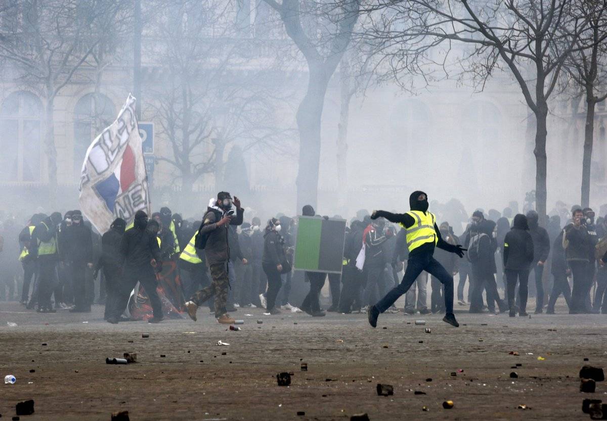 protestas chalecos amarillos