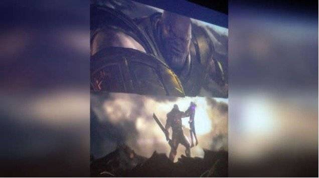 Pela de Thanos con Capitana Marvel