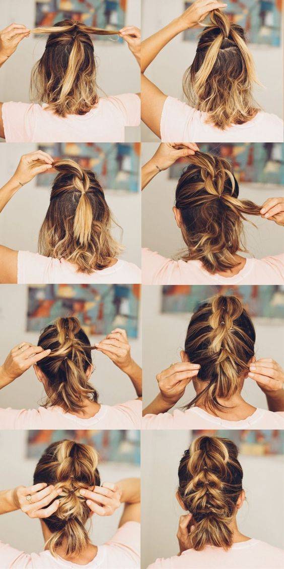 peinados de trenzas