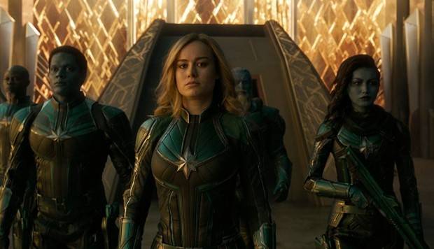 Captain Marvel con los Kree