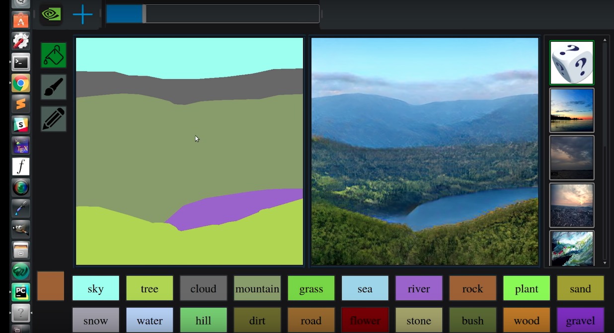 Esta increíble IA de Nvidia es capaz de convertir simples dibujos en paisajes fotorrealistas Esta increíble IA de Nvidia es capaz de convertir simples dibujos en paisajes fotorrealistas